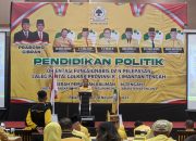 Jelang Pileg 2024, Partai Golkar Gelar Pendidikan Politik Dan Pelepasan Caleg Dapil 1 Kalteng