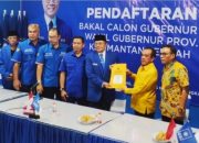 H. Abdul Razak Mendaftarkan Diri Sebagai Bacalon Gubernur Kalteng ke DPW Partai PAN